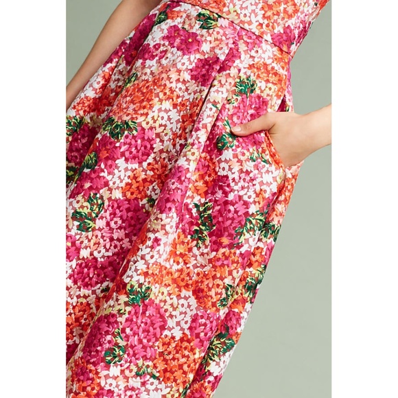 NWT ANTHROPOLOGIE Monique Lhuillier Riona Dress - Picture 3 of 8